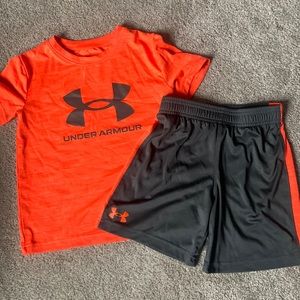 Under Armour Boys Short Set